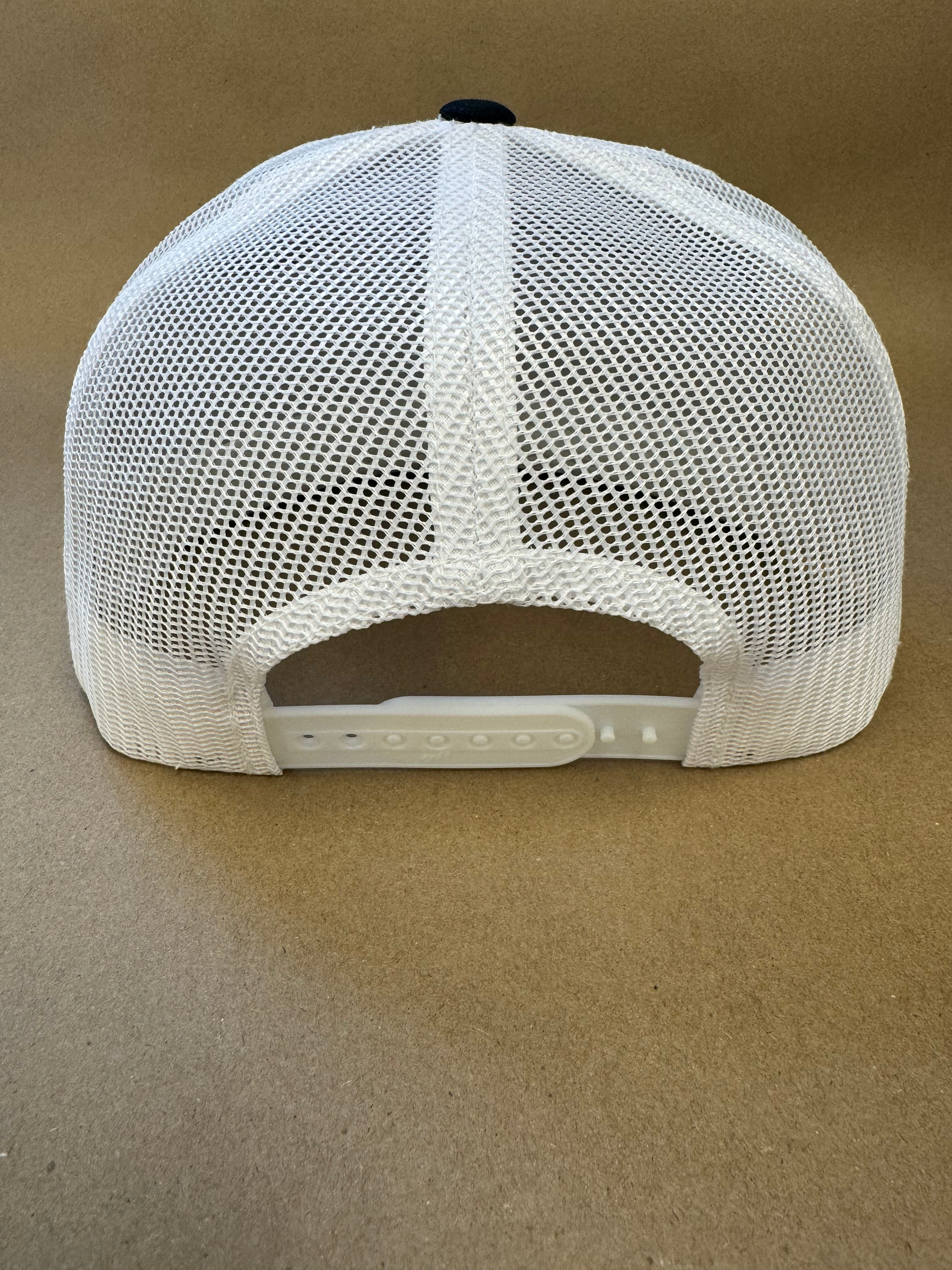 Leather Patch Logo Trucker Hat | Palmetto Leather