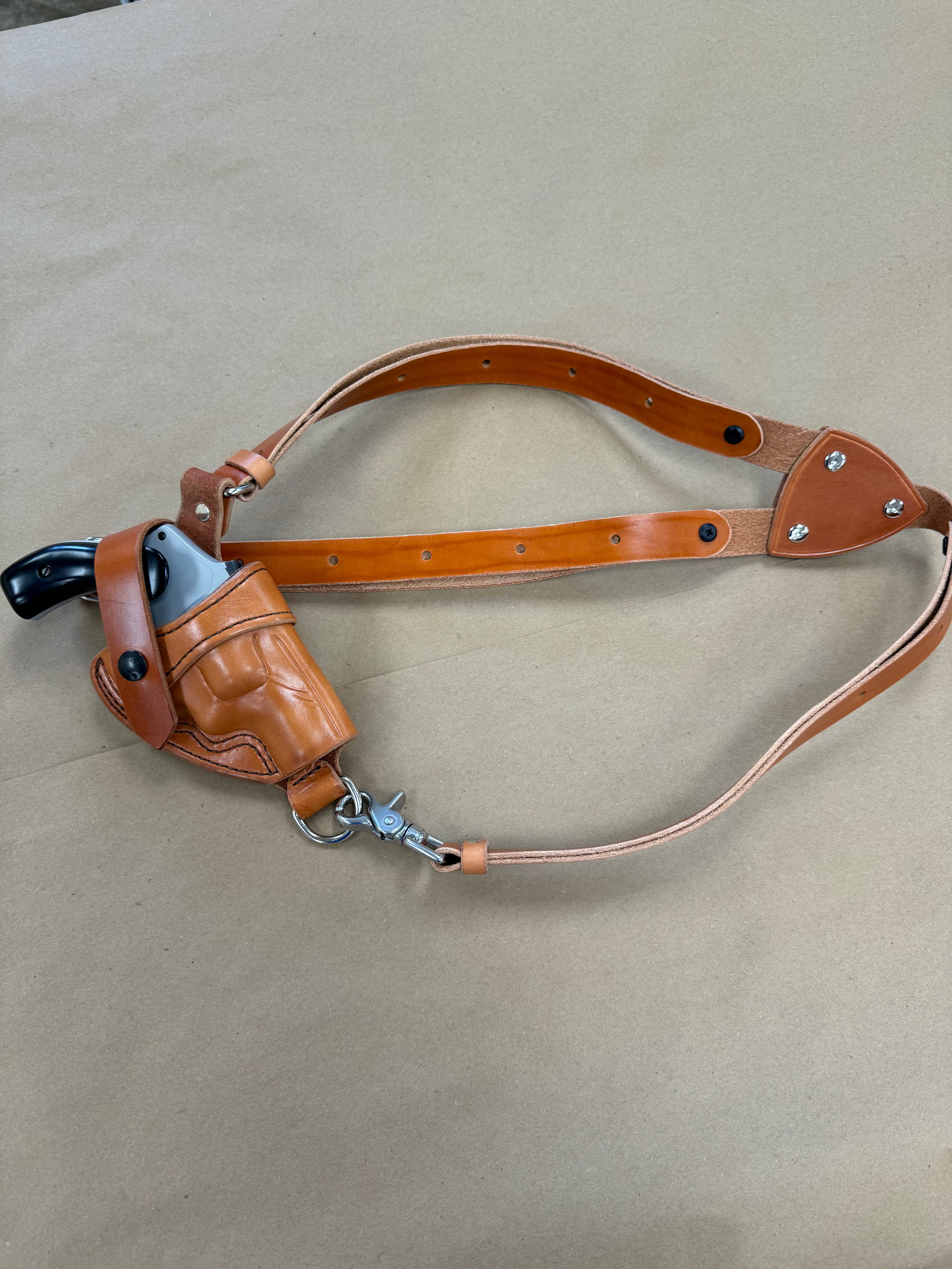Smith & Wesson J Frame Chest Rig Holster | Palmetto Leather