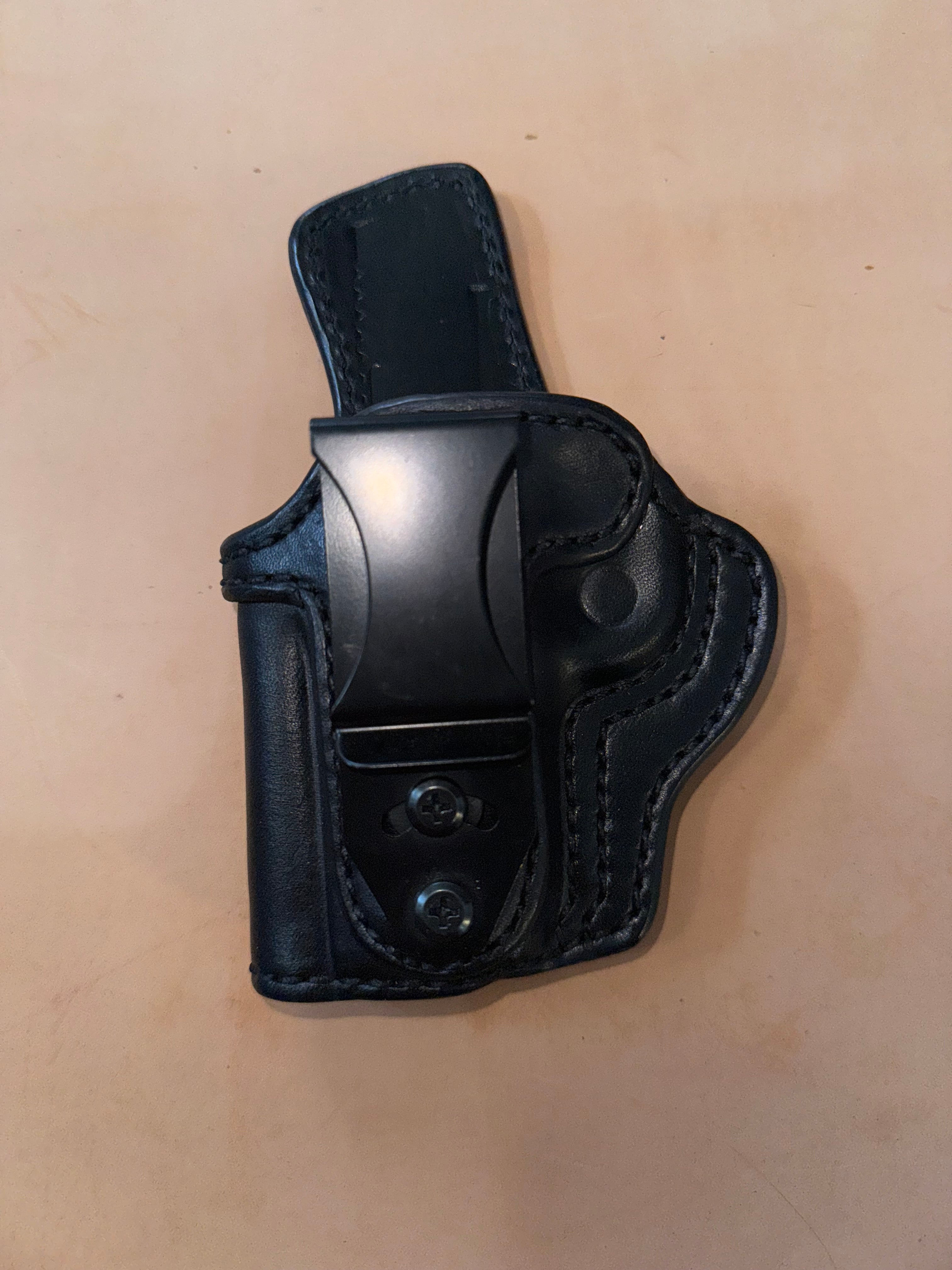 EDC X9S Deluxe Single Clip Holster (L) | Palmetto Leather
