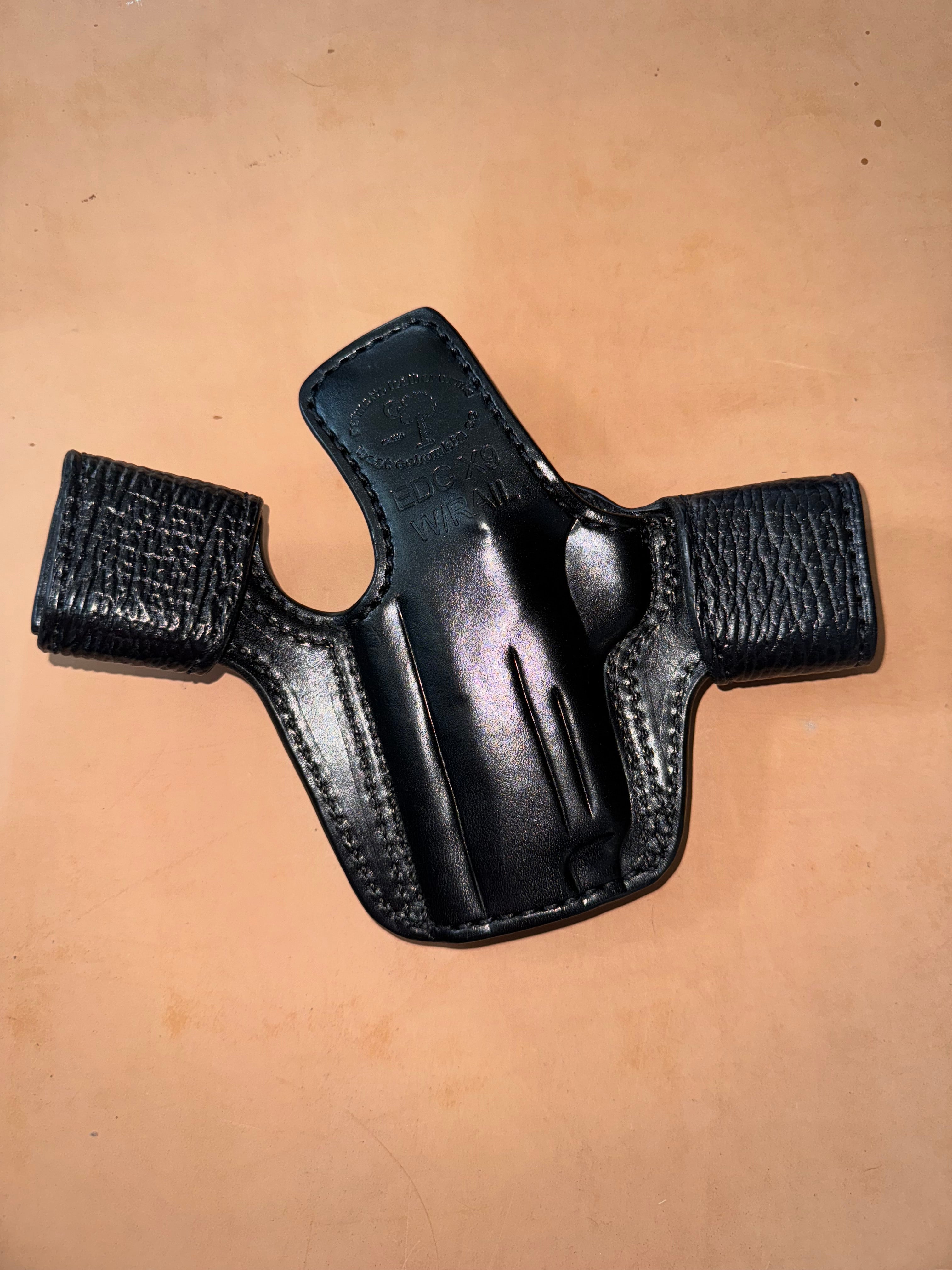 EDC X9 with Rail Model 1 Holster | Palmetto Leather