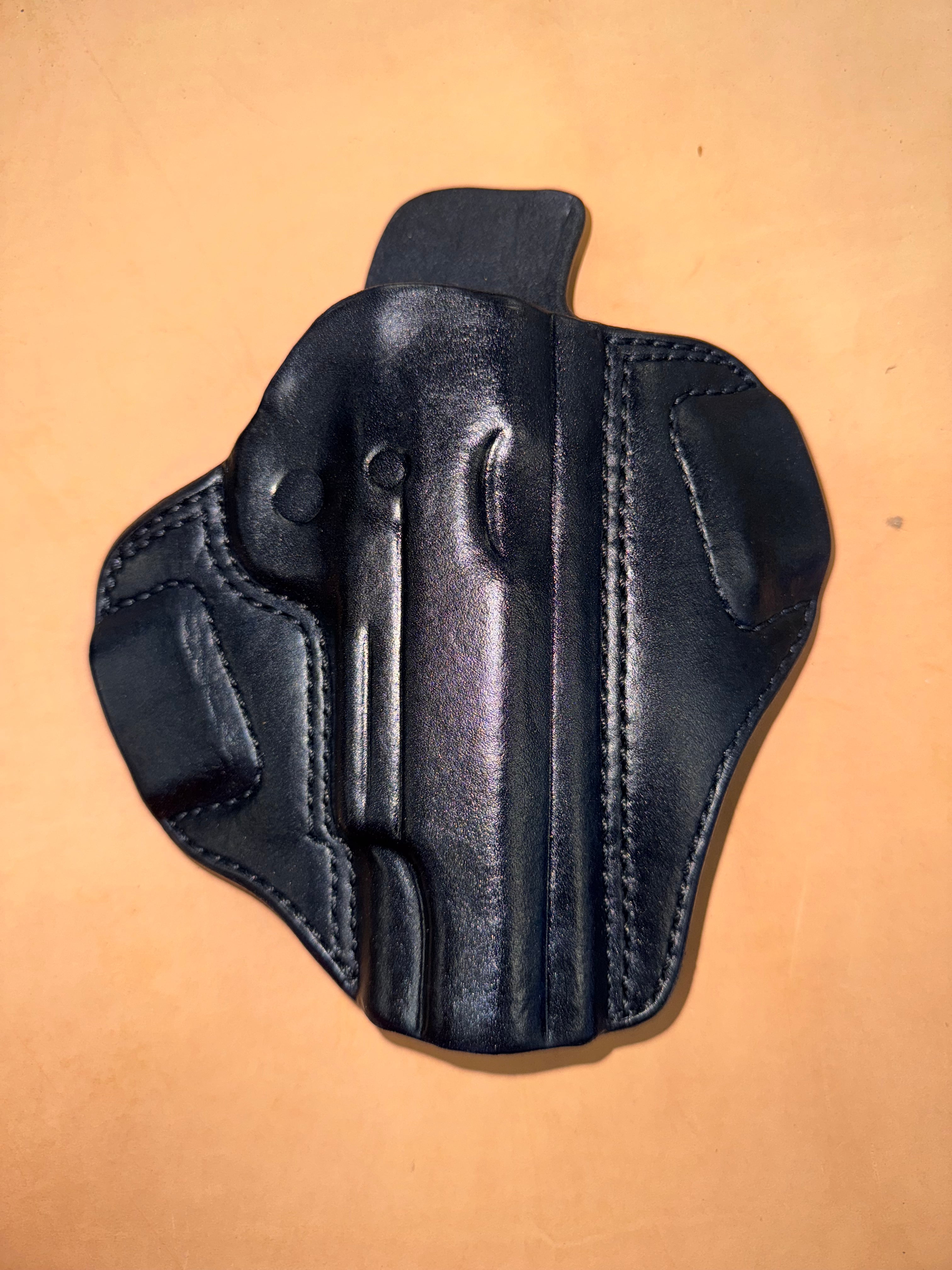 Full Size with Rail Low Pro Holster | Palmetto Leather