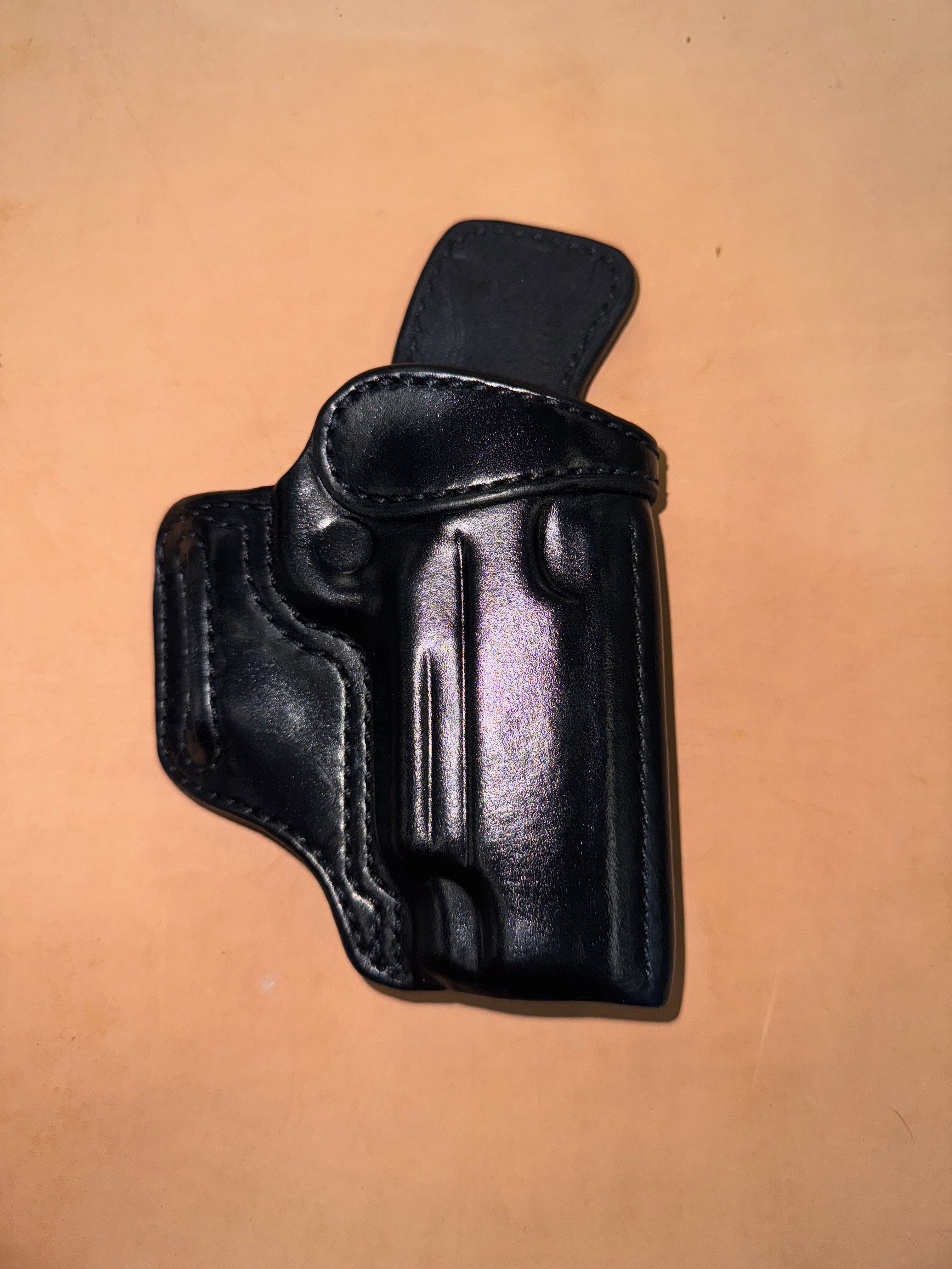 Wilson Combat Compact 1911 with Rail Rapid Response Holster | Palmetto Leather