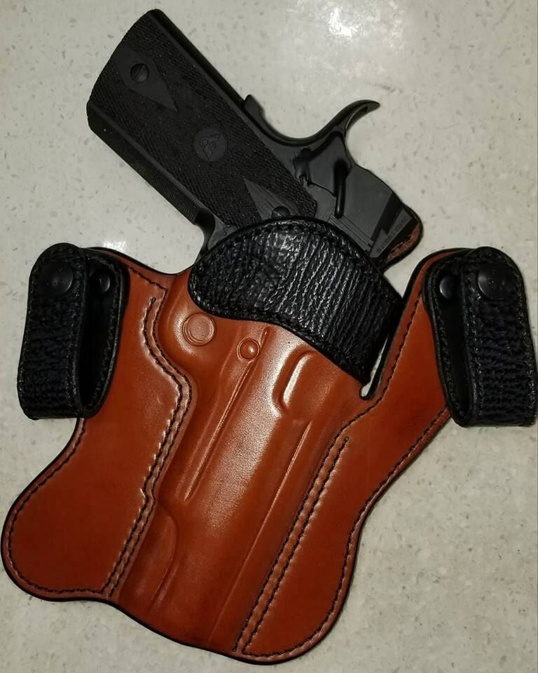 Fits Glock 19 / Glock 17 IWB Leather Holster Right Handed Conceal Carry CCW