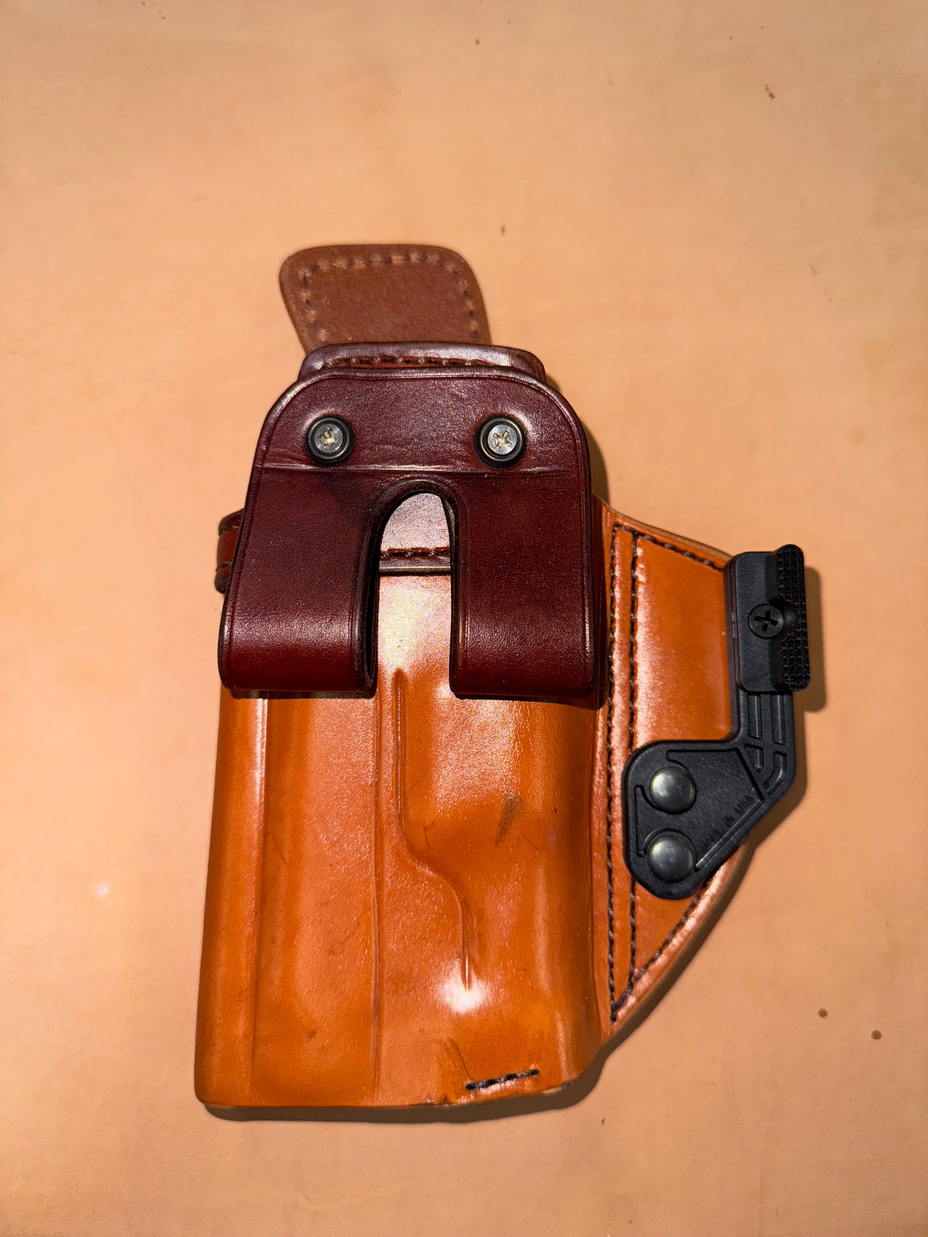Staccato XC with X300 Appendix Holster | Palmetto Leather