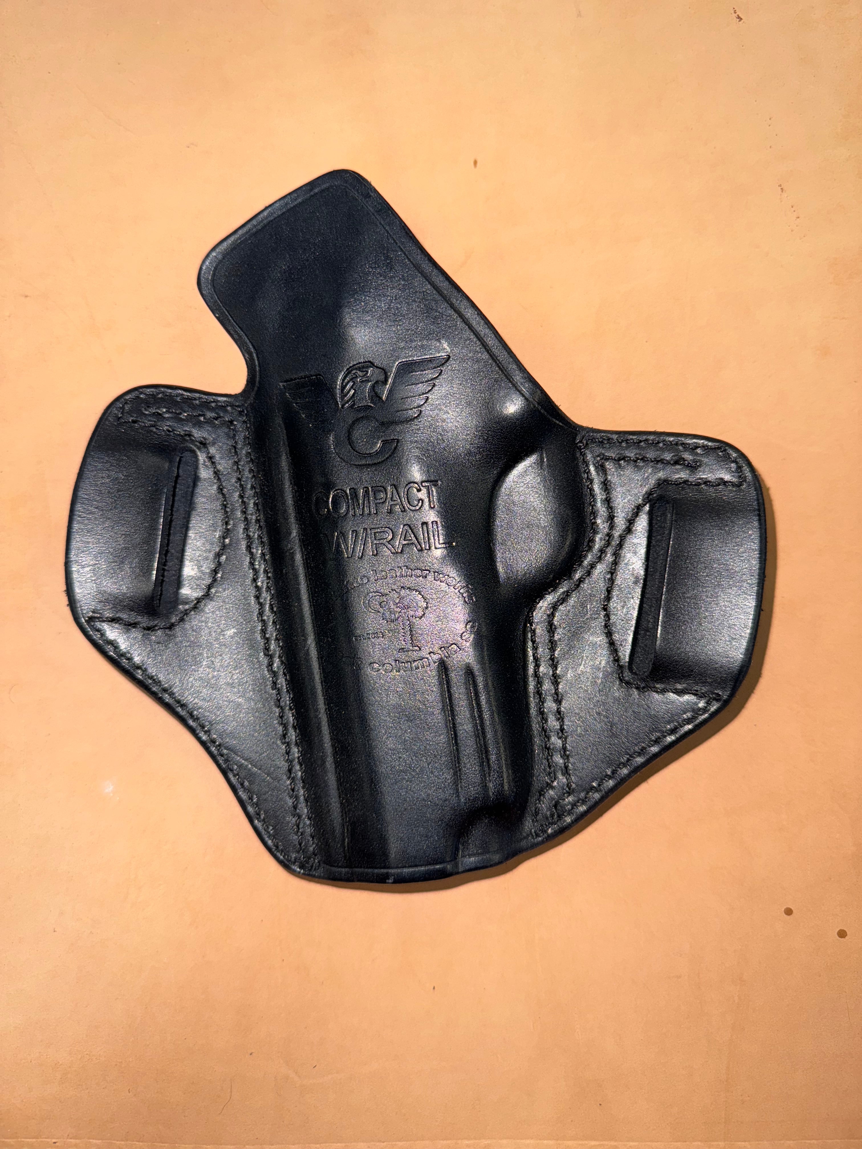 Wilson Combat Compact with Rail Low Pro Elite Holster | Palmetto Leather