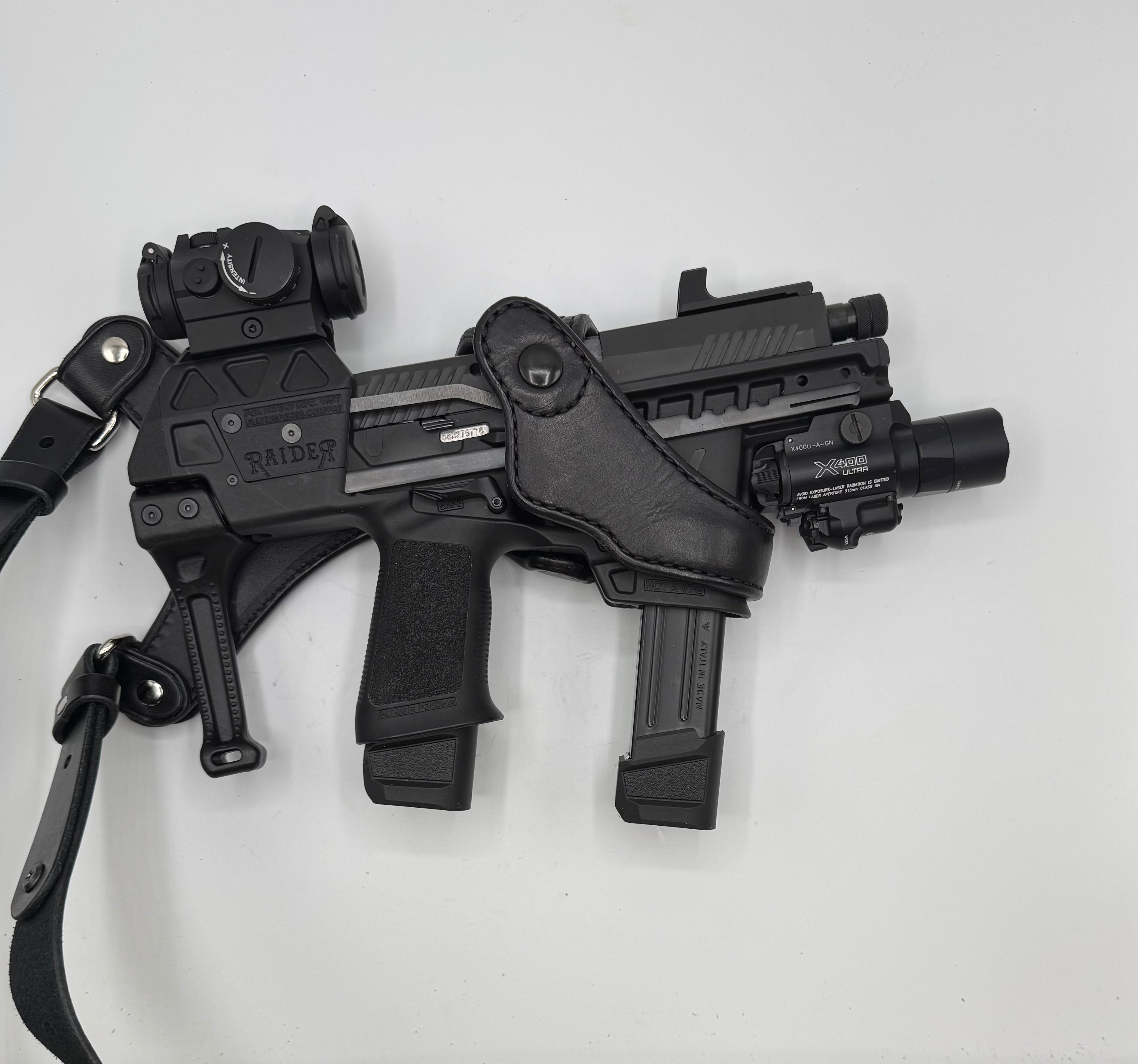 Sig Sauer Flux Legion P320 Double Shoulder Holster | Palmetto Leather